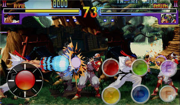 Classic Street 90 Fighter game screenshot