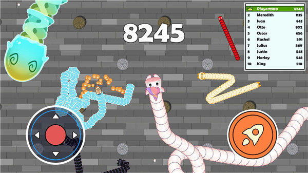 Sneak Snake-Slither Worm Game screenshot