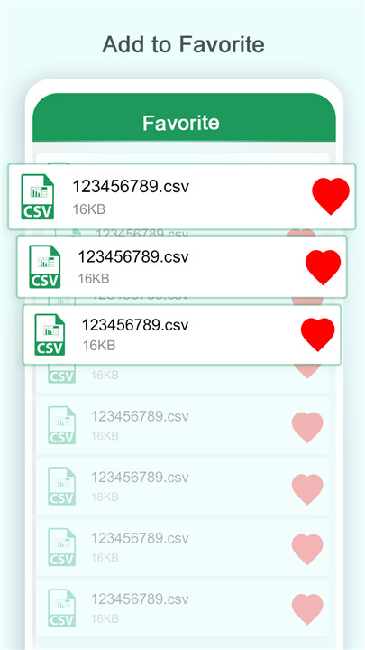 CSV File Reader & CSV Viewer screenshot