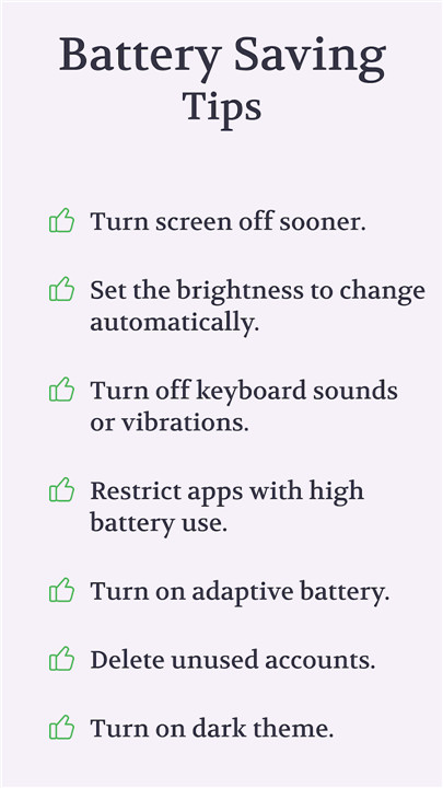 Battery Full Charge Alarm screenshot