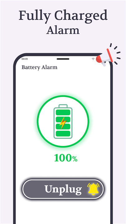 Battery Full Charge Alarm screenshot