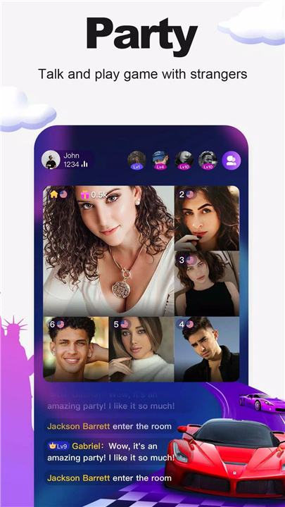 Chamet - Live Video Chat screenshot