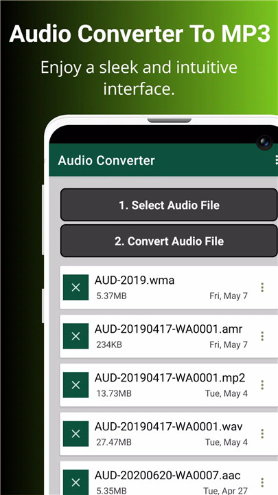 Audio Converter screenshot