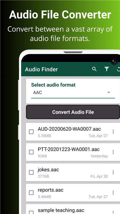 Audio Converter screenshot