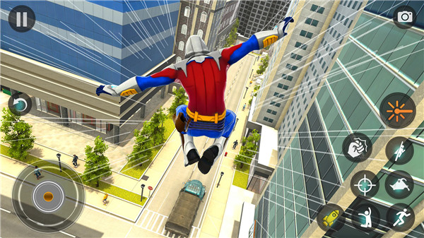 Flying Rope Man Hero Fight screenshot