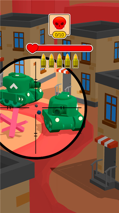 Tank Sniper: 3D Shooting Games screenshot