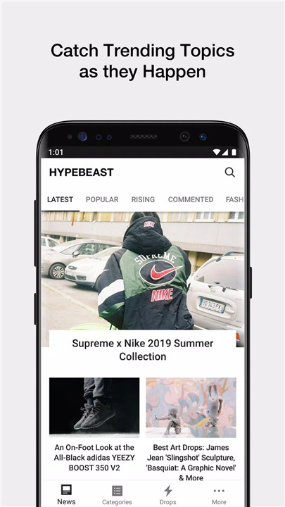 HYPEBEAST screenshot