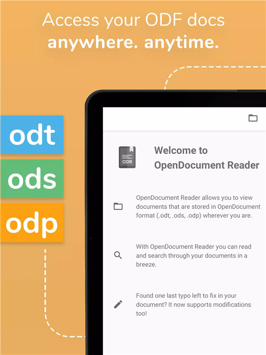 OpenDocument Reader screenshot