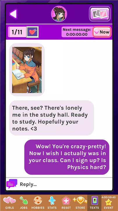 Crush Crush - Idle Dating Sim screenshot