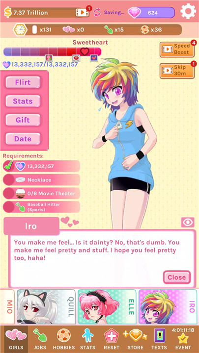 Crush Crush - Idle Dating Sim screenshot