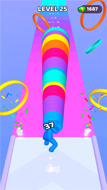 Layer Man 3D: Run & Collect screenshot