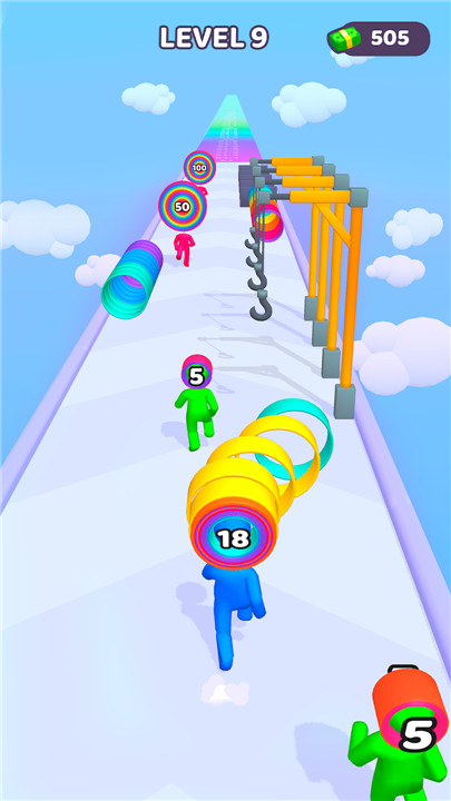 Layer Man 3D: Run & Collect screenshot