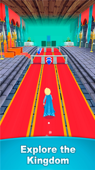 Princess games: Magic running! screenshot