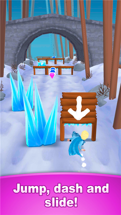 Princess games: Magic running! screenshot