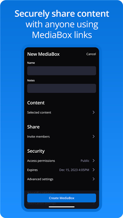 Sony | Ci Media Cloud screenshot