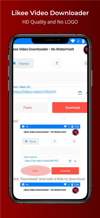 Likee Video Downloader No Logo screenshot