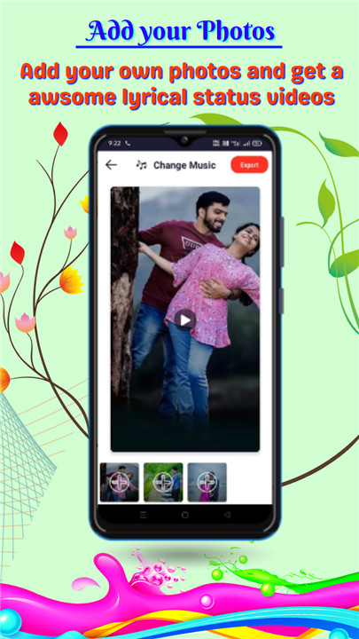 Odia Status Video Maker screenshot