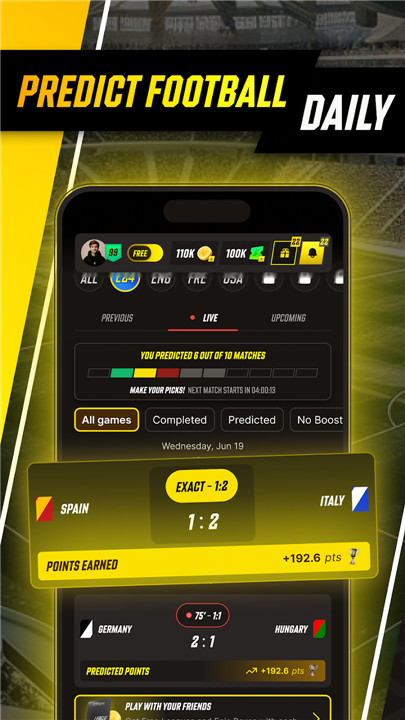 ScoreRush: Predict Football screenshot