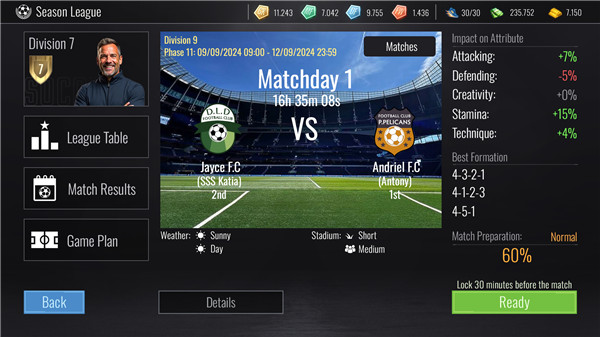 Soccer Dynasty: Club Manager screenshot