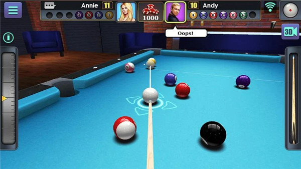 3D Pool Ball screenshot