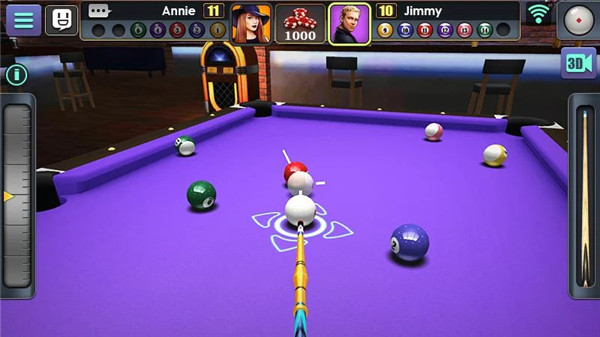 3D Pool Ball screenshot