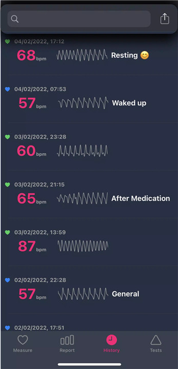 Heart Rate Monitor screenshot