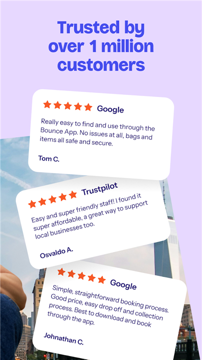 Bounce: Luggage Storage Nearby screenshot