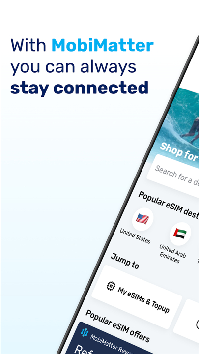 MobiMatter: eSIM Marketplace screenshot