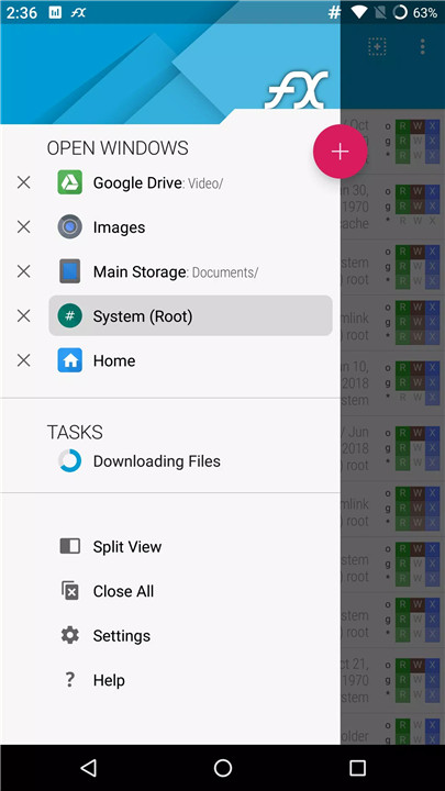 FX File Explorer screenshot