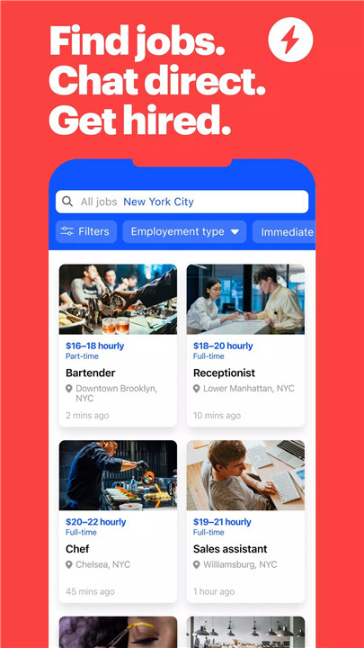 JOB TODAY: Hire & Find Jobs screenshot