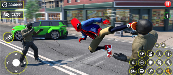 Spider Hero Fighting Man Games screenshot