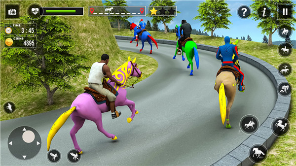 Crazy Spider Horse Riding Game screenshot