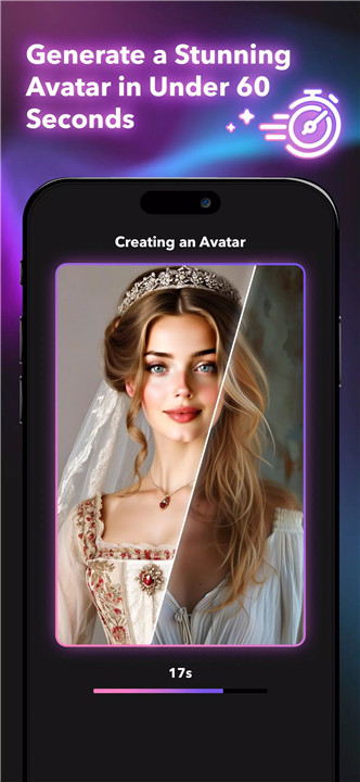 Aurora: AI Portrait Generator screenshot