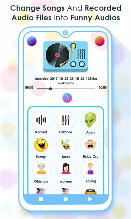 Voice Changer - Funny Recorder screenshot