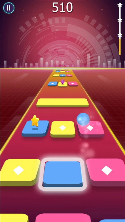 Beat Ball: Dancing Color Hop screenshot