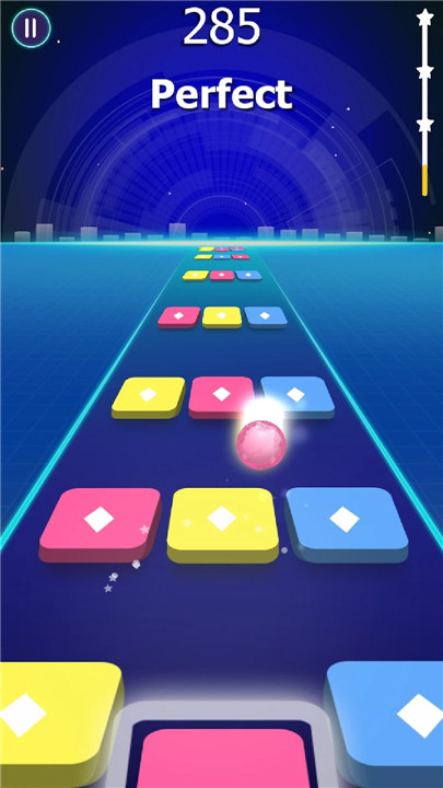 Beat Ball: Dancing Color Hop screenshot