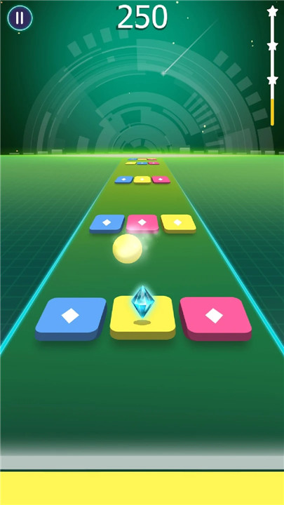 Beat Ball: Dancing Color Hop screenshot