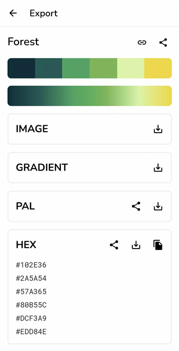 Pigments: Color Scheme Creator screenshot