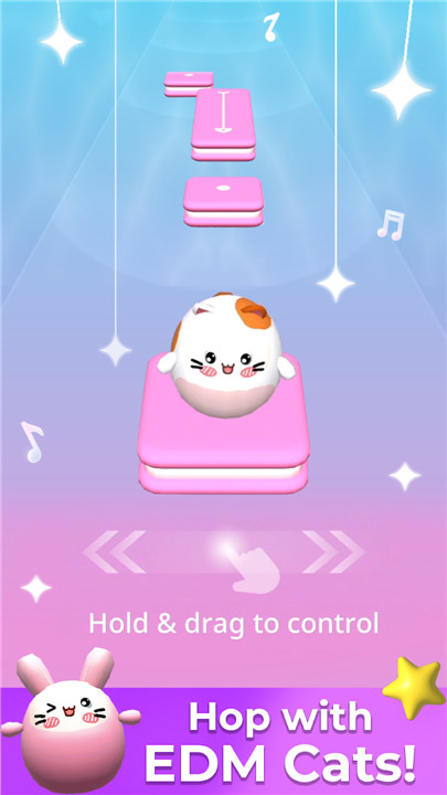 EDM Cats - Dancing Tiles Hop screenshot