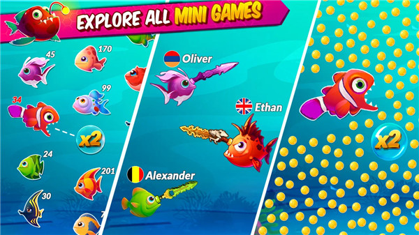 Big Eat Fish Games Shark Games screenshot