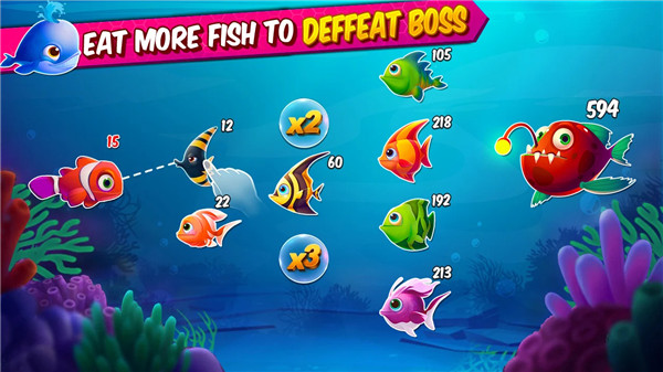 Big Eat Fish Games Shark Games screenshot