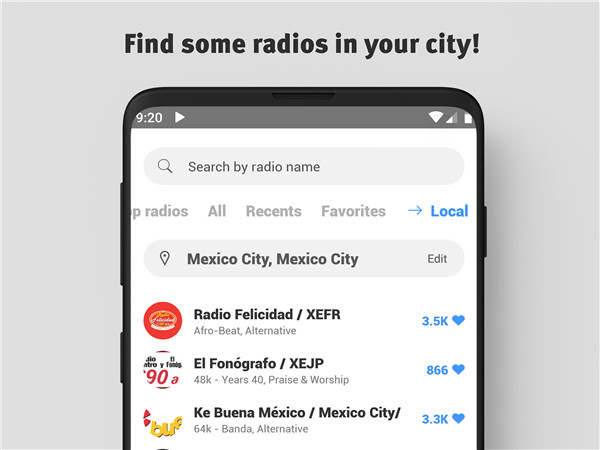 FM Radio Mexico screenshot