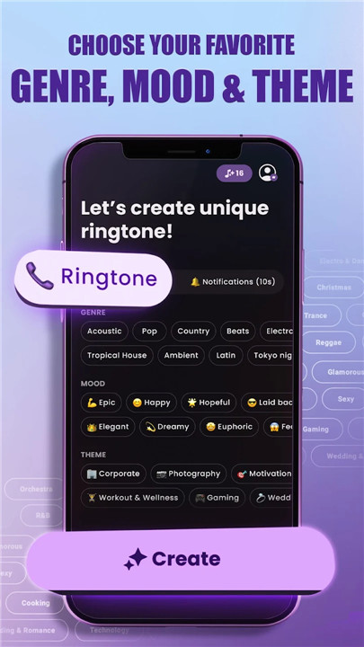 AI Ringtone Generator: RingLab screenshot