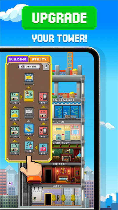 Tiny Tower: Tap Idle Evolution screenshot