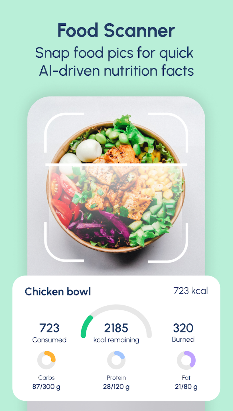 Fastic AI Food Calorie Tracker screenshot