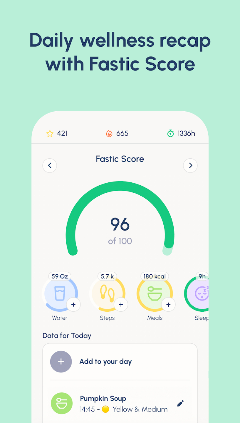 Fastic AI Food Calorie Tracker screenshot