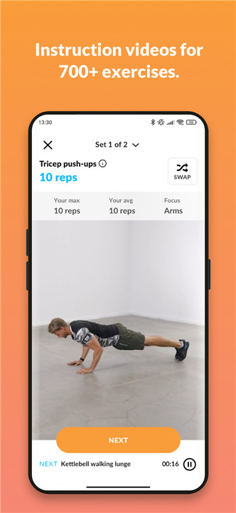 Trion - Workouts improved screenshot