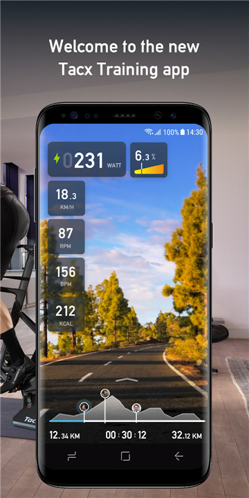 Tacx Training™ screenshot