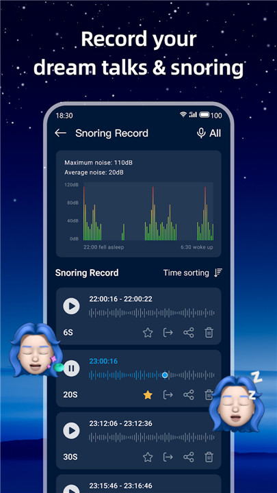 SlumberCycle+: Sleep Tracker screenshot