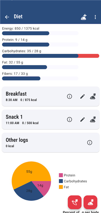 wger Workout Manager screenshot